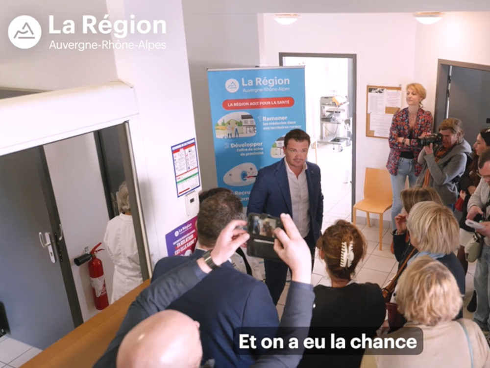 Preview image for the video "Inauguration du centre de santé à Saint-Marcel-d'Ardèche".