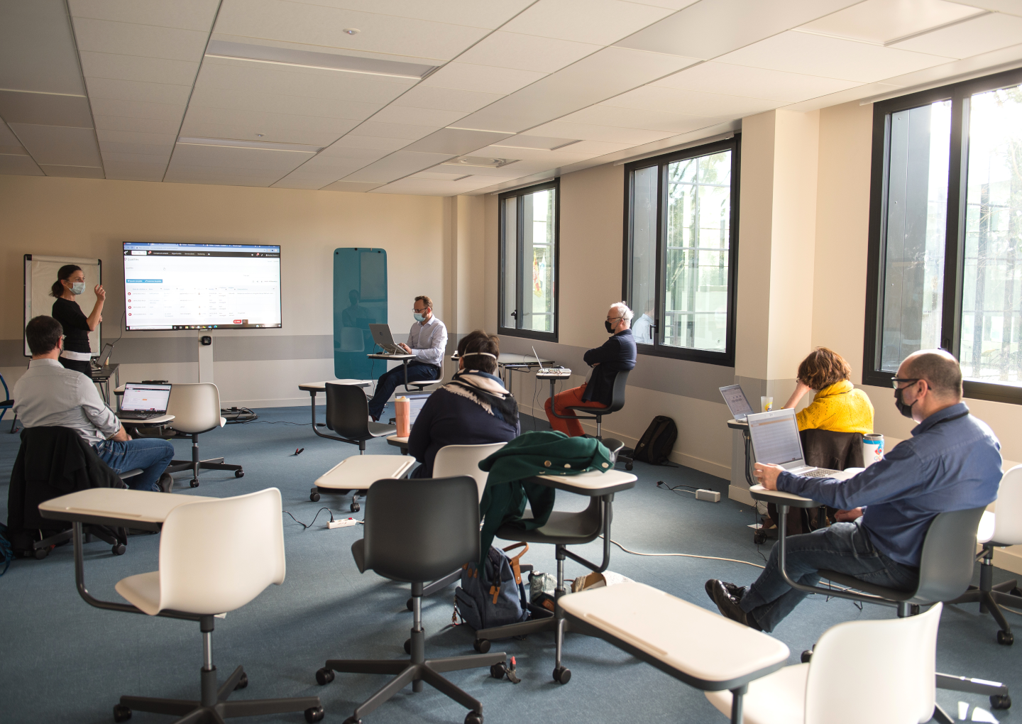 Une formation au sein du Campus Région du Numérique - © Guillaume Atger Une formation au sein du Campus Région du Numérique