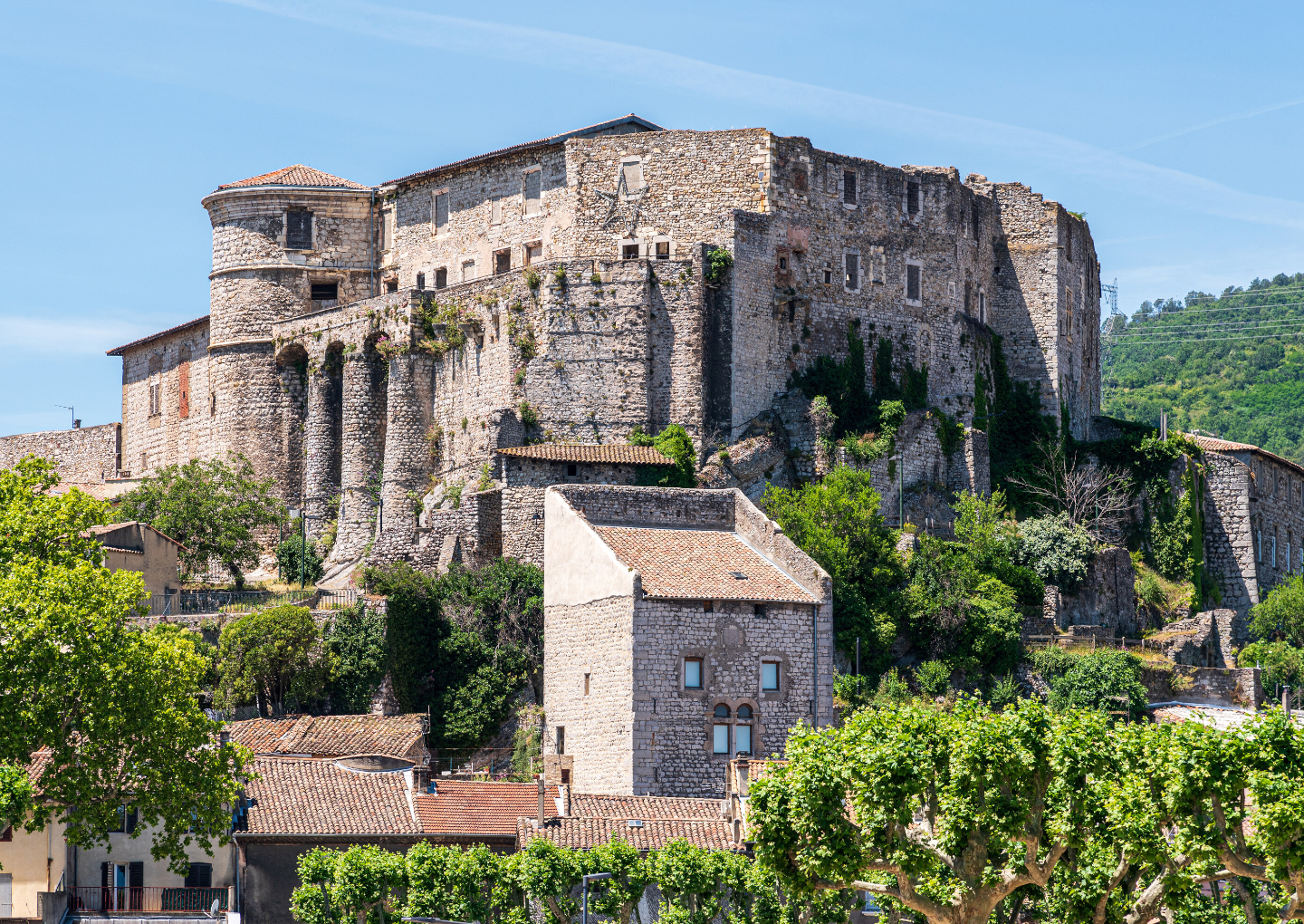 Le château de la Voulte - © Christian Martelet Le château de la Voulte