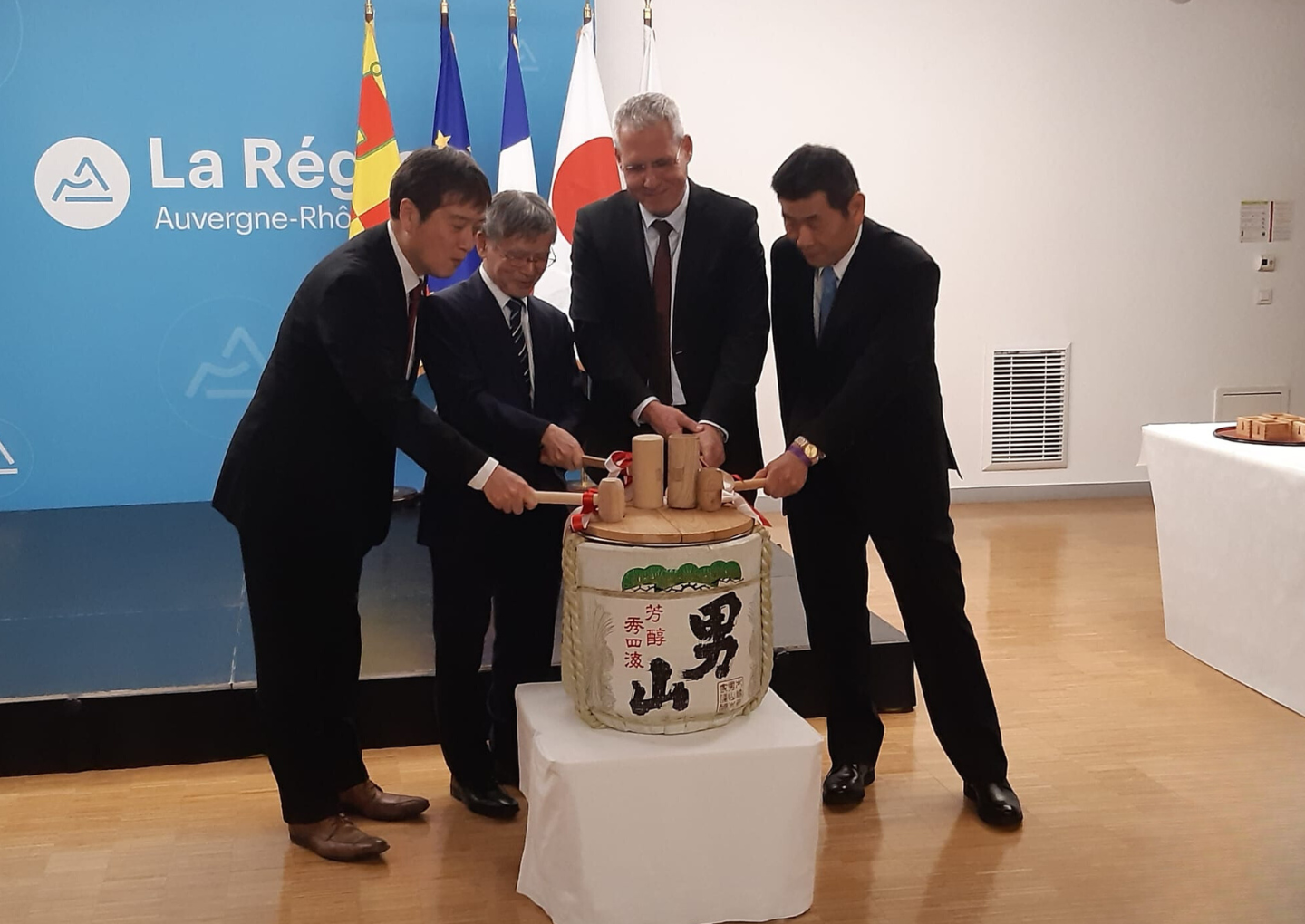 Vœux au Consulat du Japon - © Région Auvergne-Rhône-Alpes Vœux au Consulat du Japon