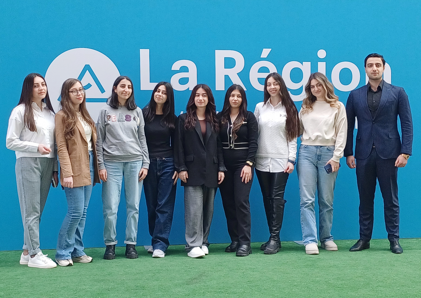 Accueil étudiants arméniens 1 - © Région Auvergne-Rhône-Alpes Accueil étudiants arméniens 1