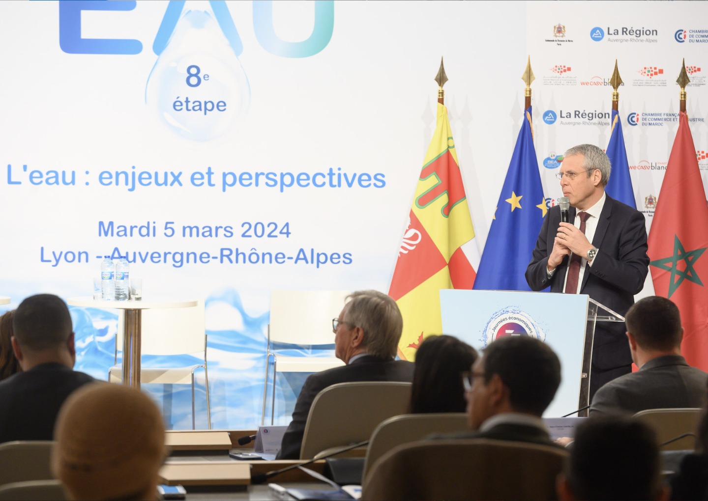 Journées économiques France-Maroc : « L’eau, enjeux et perspectives » - © Charles Pietri Journées économiques France-Maroc : « L’eau, enjeux et perspectives »