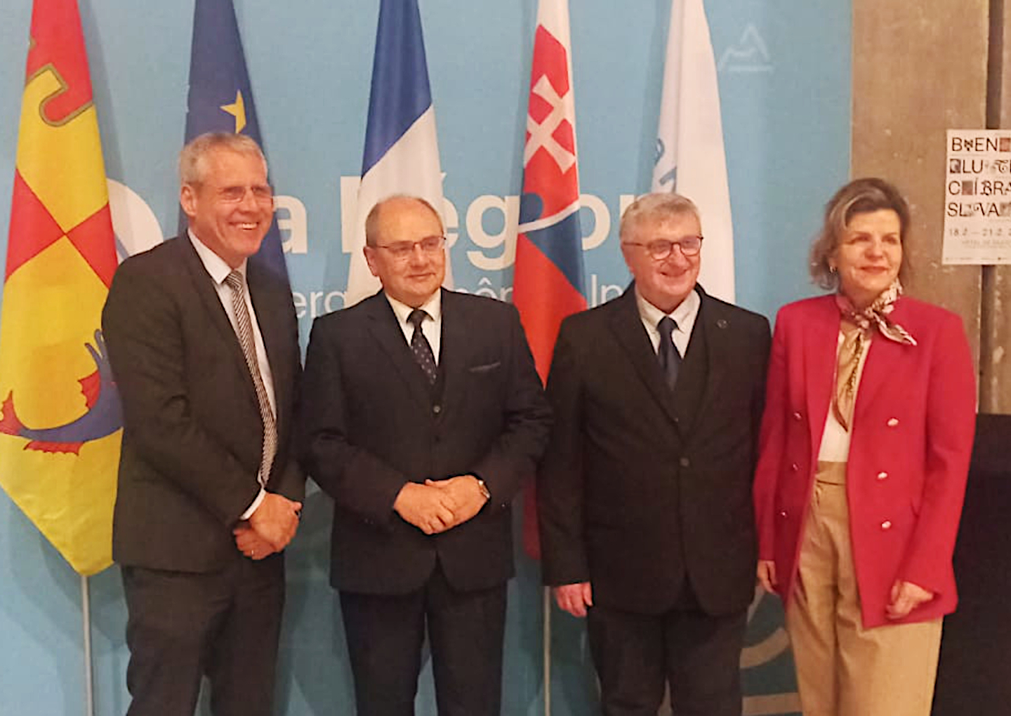 Ambassadeur de Slovaquie - © Région Auvergne-Rhône-Alpes Ambassadeur de Slovaquie