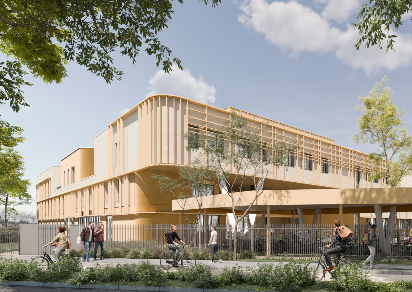 Lycée de Meximieux - © SOHO Architecture Lycée de Meximieux