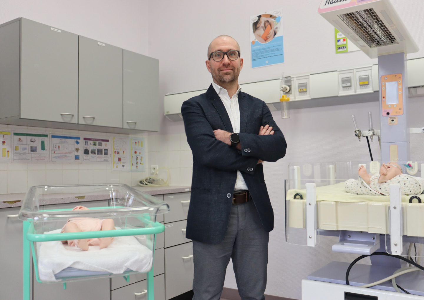 Herve Marquis - Directeur IFSI IFAS IFAP auxiliaire de puériculture - © Centre hospitalier de Vichy Herve Marquis - Directeur IFSI IFAS IFAP auxiliaire de puériculture