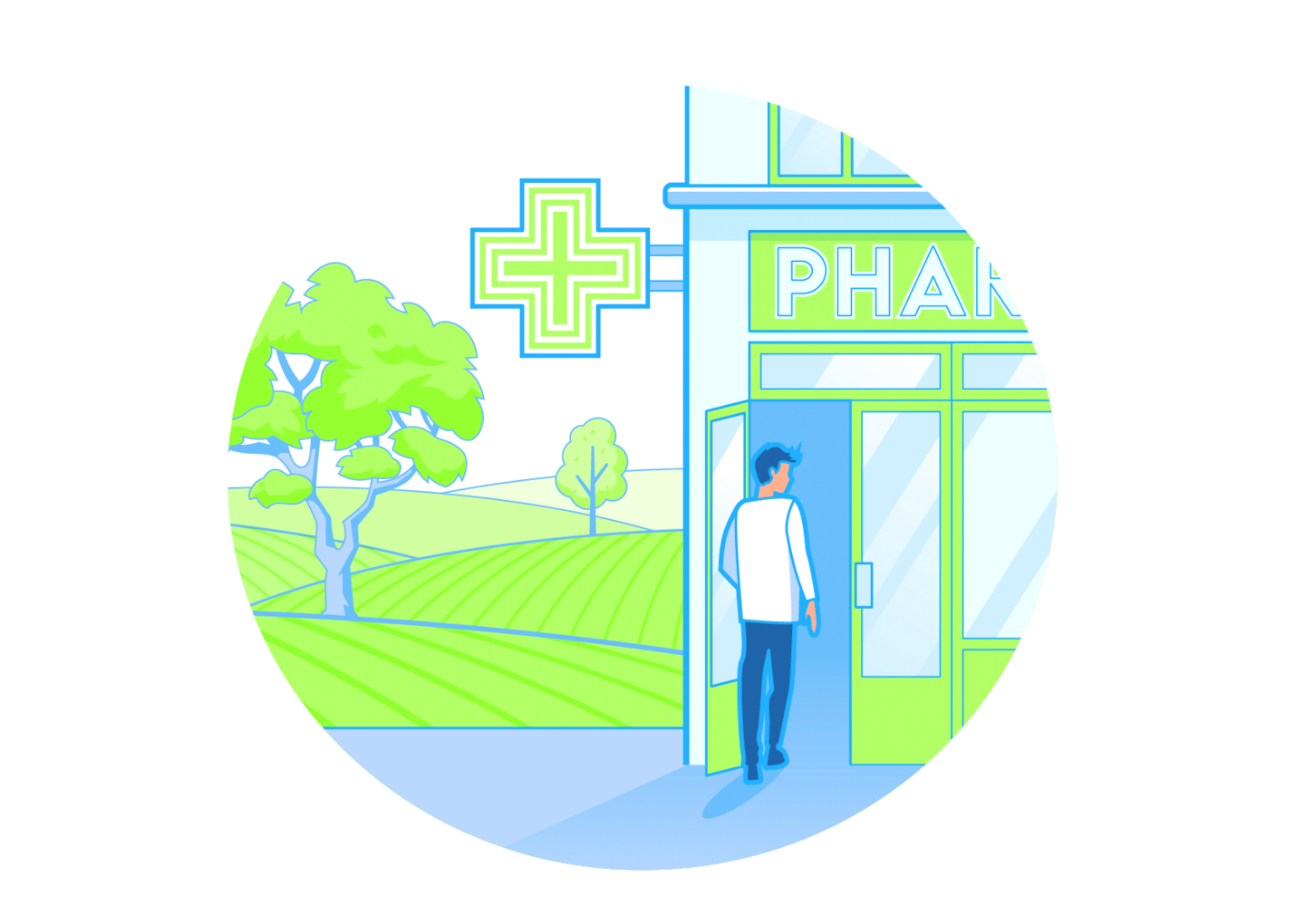 Infographie santé pharmacie - © Antoine Levesque Infographie santé pharmacie