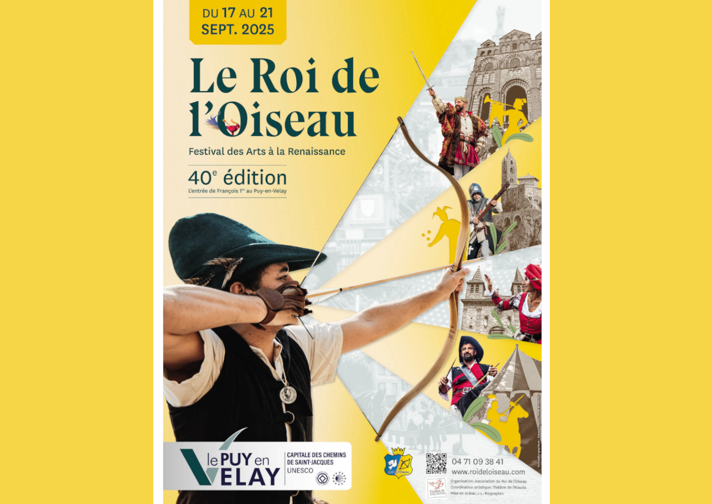 Roi de l'Oiseau affiche
