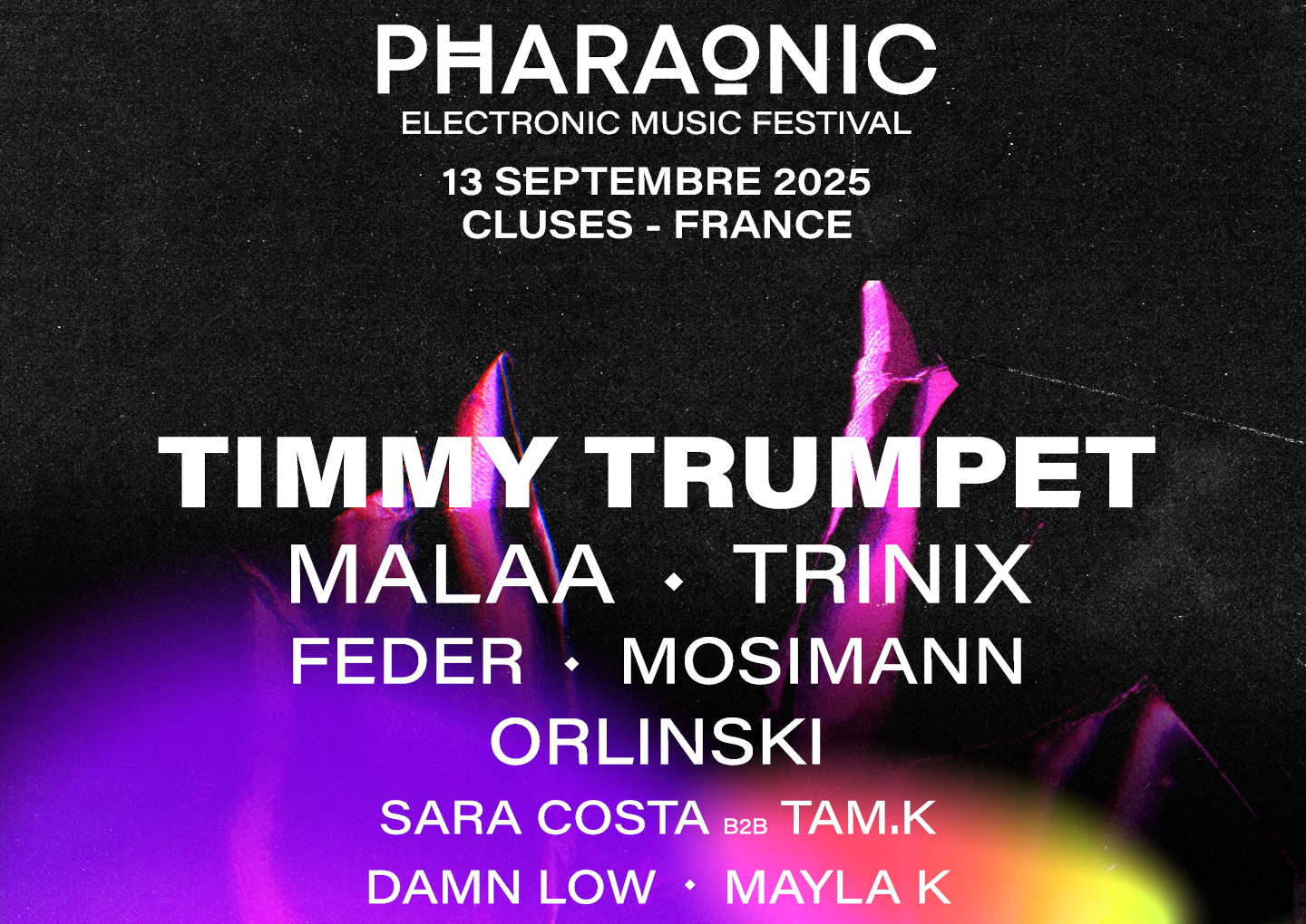 Affiche Pharaonic 2025