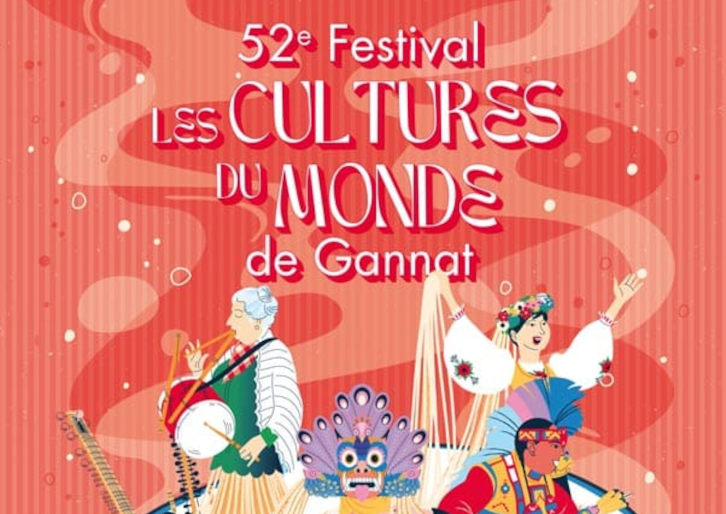 Visuel festival Cultures du monde 2026