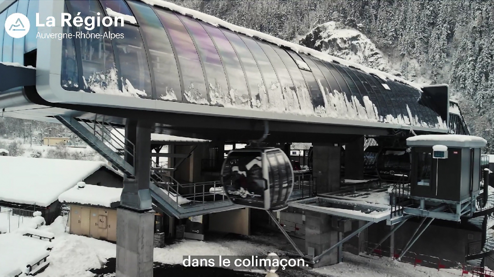 Preview image for the video "Nouvelle Télécabine Orelle-Caron pour accéder à Val Thorens".