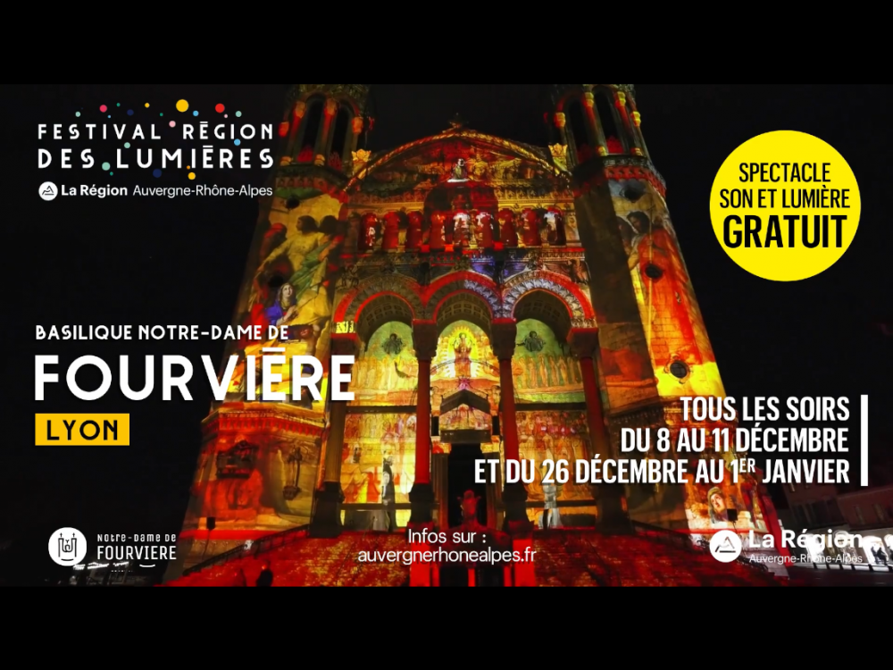 Preview image for the video "Festival Région des Lumières à Fourvière (teaser)".