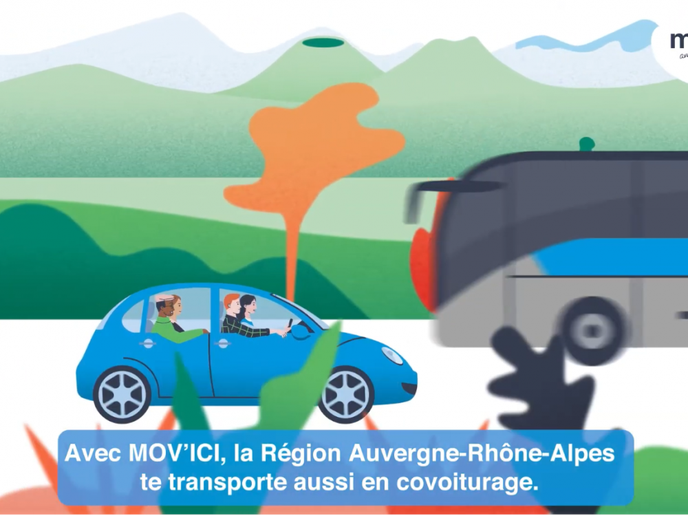 Preview image for the video "MOVICI : covoiturez près de chez vous !".