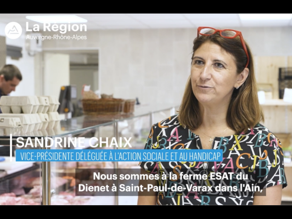 Preview image for the video "Une minute pour des projets : Sandrine Chaix".