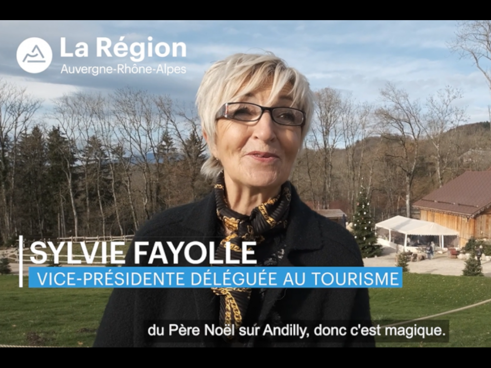 Preview image for the video "Une minute pour des projets : Sylvie Fayolle, vice-présidente déléguée au tourisme".