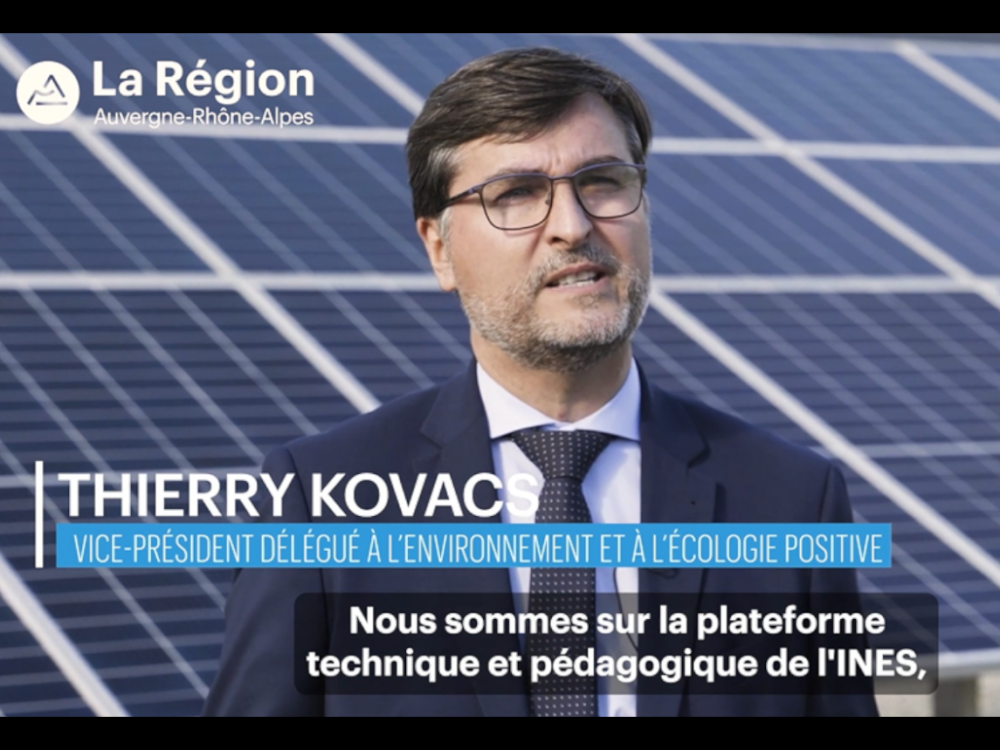 Preview image for the video "Une minute pour des projets : Thierry Kovacs, vice-président délégué à l'environnement".