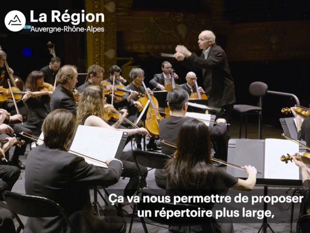 Preview image for the video "L'orchestre national Auvergne-Rhône-Alpes".