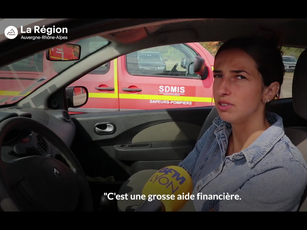 Preview image for the video "Ma Région mes services : aide au permis pour les jeunes sapeurs-pompiers".