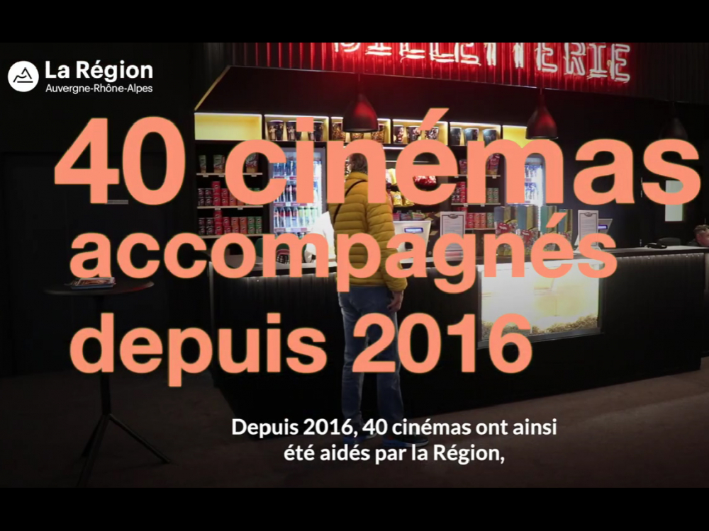 Preview image for the video "Ma Région mes services : aide aux cinémas".