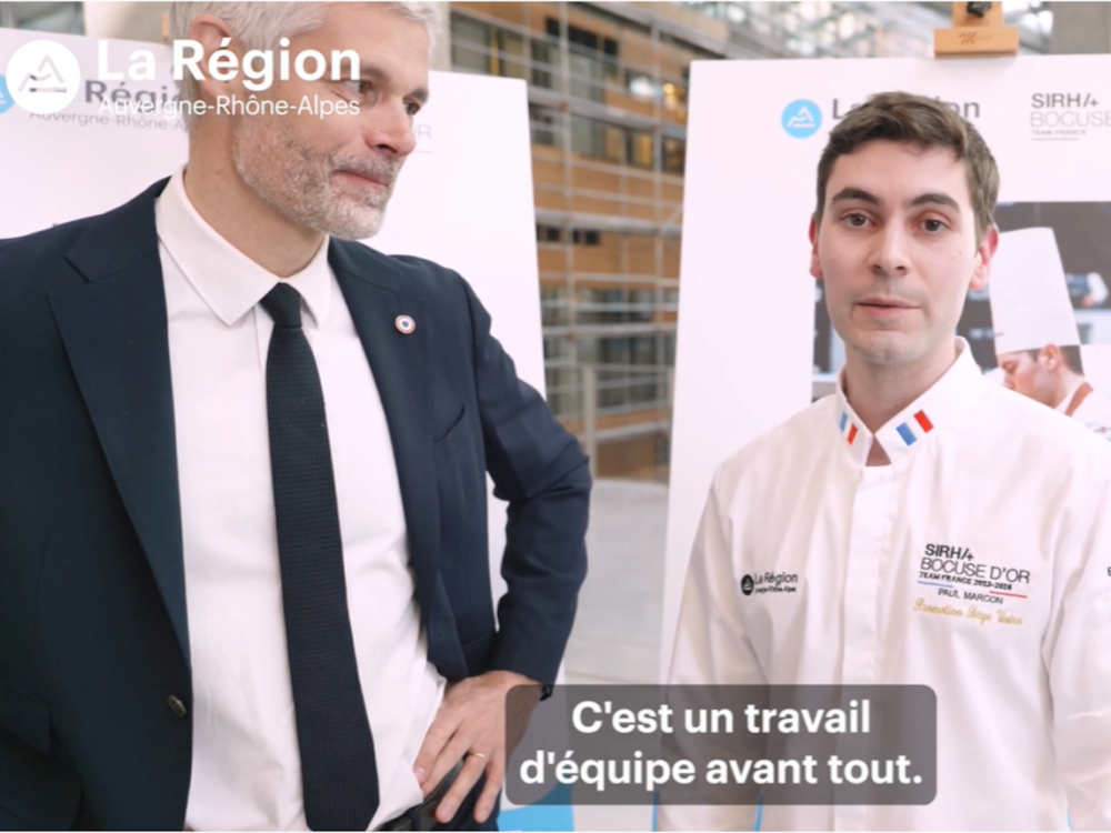 Preview image for the video "La Région, premier partenaire de la Team France Bocuse d'Or".