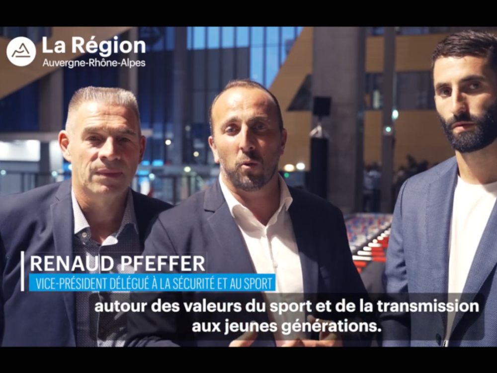 Preview image for the video "La Région s’associe avec les légendes de l’Olympique Lyonnais".