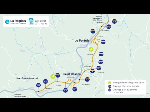 Preview image for the video "Réaménagement de la RN 88".