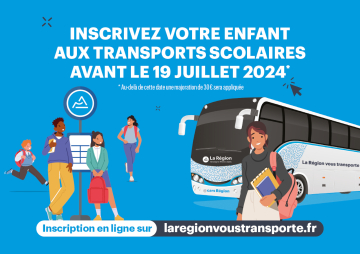 Inscriptions transport scolaire