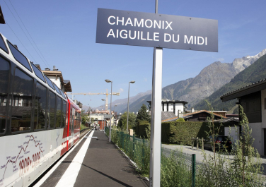 Ligne Saint-Gervais- Martigny, via Chamonix et  Vallorcine