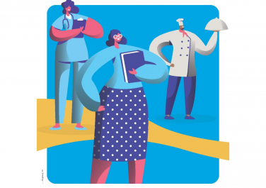 Illustration pour le salon Cité-métiers.ch l'expo - © Région Auvergne-Rhône-Alpes Illustration pour le salon Cité-métiers.ch l'expo