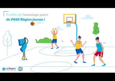 Preview image for the video "PASS'Région jeunes : l'avantage sport".