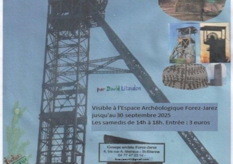 Exposition: "Fossiles et chevalements de mines dans la Loire et en France"