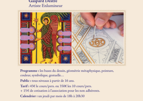 Cours d’enluminure 2025-2026