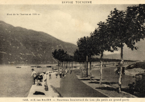 Aix-les-Bains années 1930 - © Archives municipales d’Aix-les-Bains Aix-les-Bains années 1930