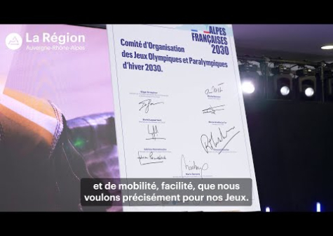 Preview image for the video "Le Comité d’organisation des Jeux Olympiques et Paralympiques Alpes françaises 2030 est lancé !".