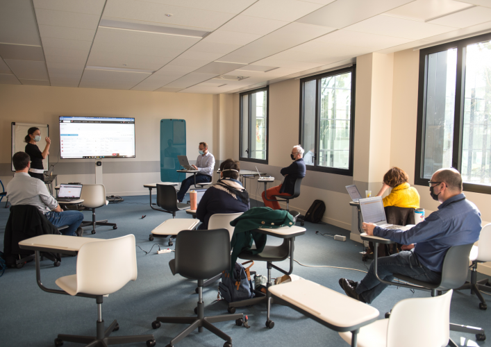 Une formation au sein du Campus Région du Numérique - © Guillaume Atger Une formation au sein du Campus Région du Numérique
