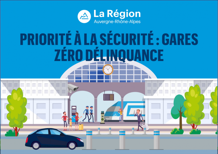 Assemblée plénière 15-16/12 : Sécurité gare - © Région Auvergne-Rhône-Alpes Assemblée plénière 15-16/12 : Sécurité gare