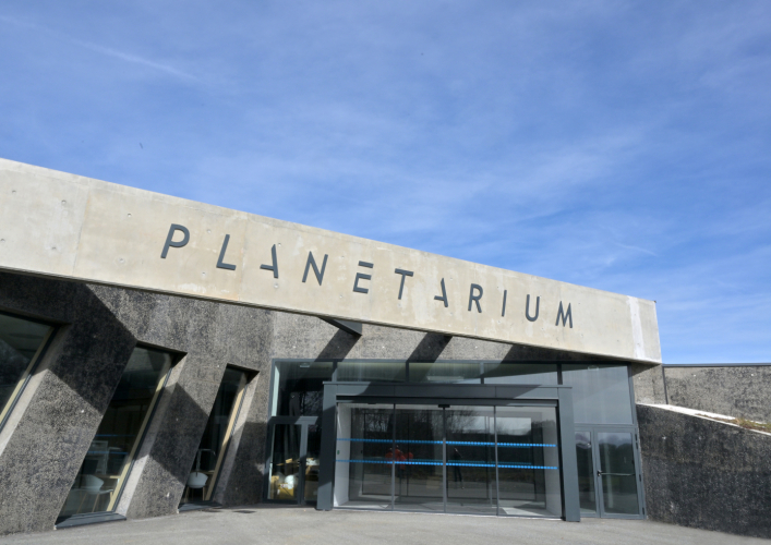 Vulcania Planétarium vue Damase
