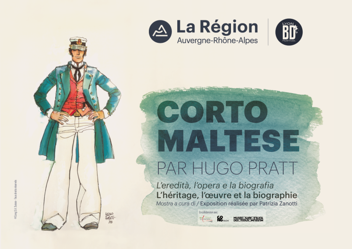 Visuel expo Corto Maltese