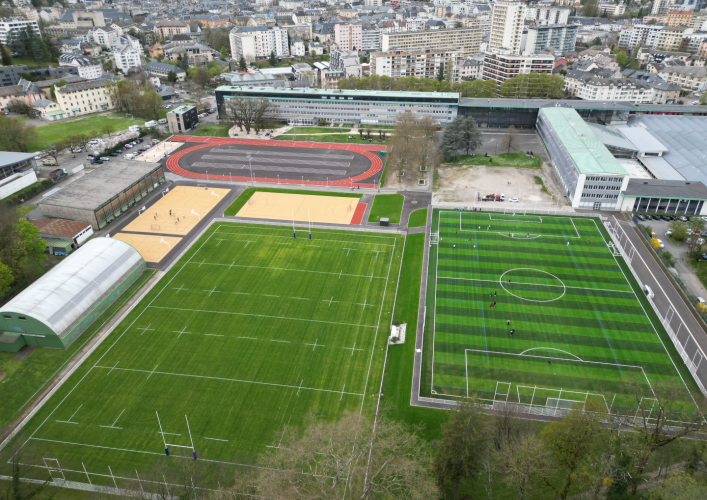 Lycée Monge inauguration plateaux sportifs 2