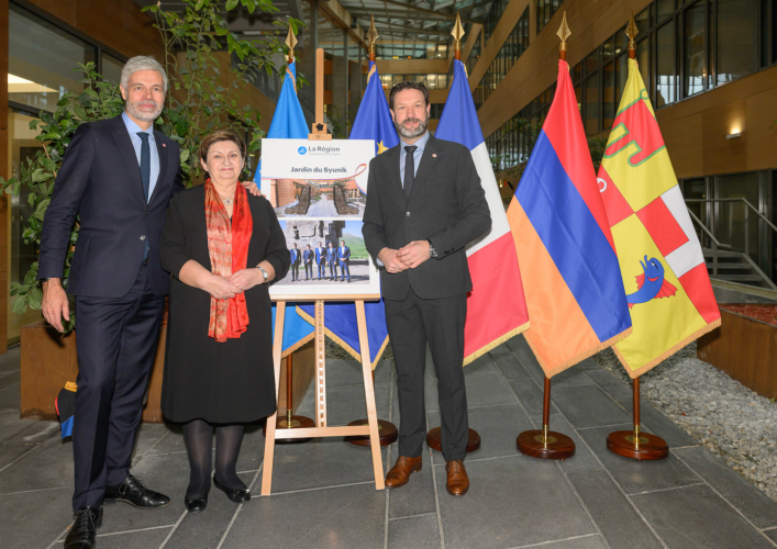 Inauguration Jardin du Syunik 2