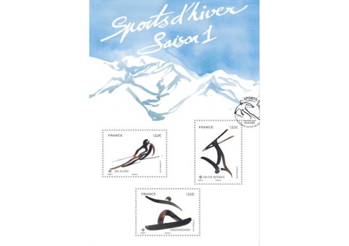 Timbre JO d'hiver 2026