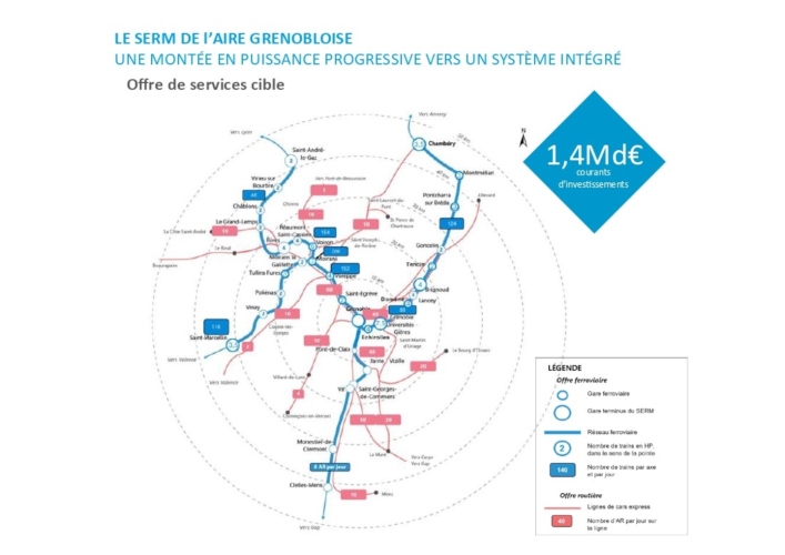 Carte SERM Grenoble