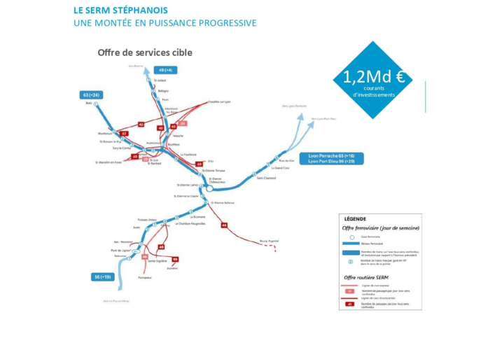 Carte SERM stéphanois