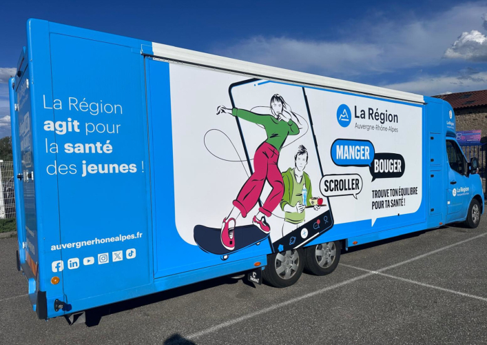 Bus prévention santé Manger bouger 1
