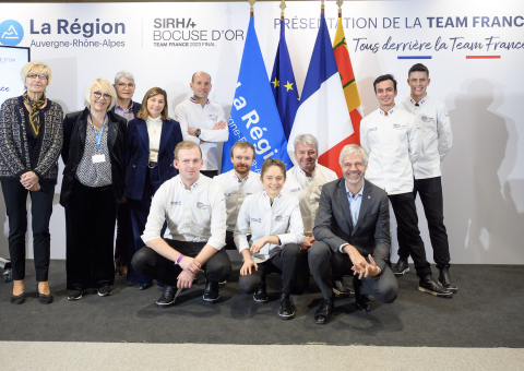 Conférence de presse Team France Bocuse d’Or - © Charles Pietri Conférence de presse Team France Bocuse d’Or