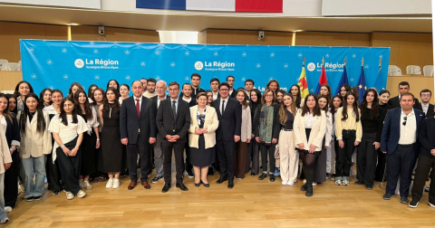 Étudiants arméniens UFAR 3 - © Région Auvergne-Rhône-Alpes