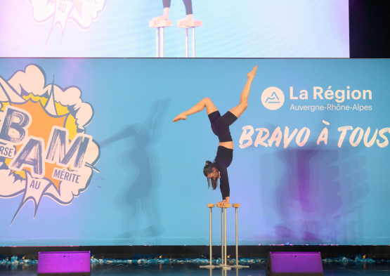 Deux beaux spectacles ont conclu cette soirée dédiée aux élèves les plus méritants.