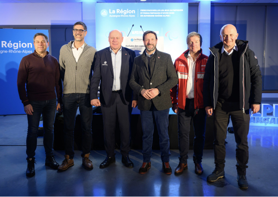 JO arrivée anneaux Courchevel 14