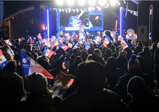 Grand Retour délégation para + drapeau Chamrousse 17