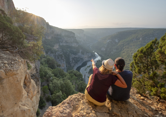 PPanorama sur les Gorges de l'Ardèche - Ardèche méridionale