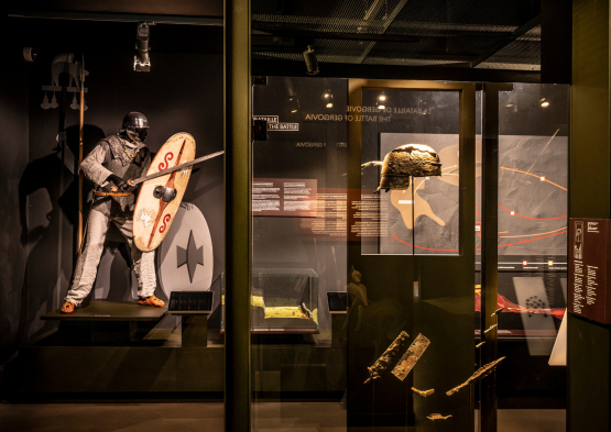 Musée de Gergovie - espace combattants